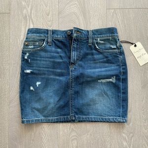Joe's Jeans Sloane Vintage Reserve Denim Skirt Size 25